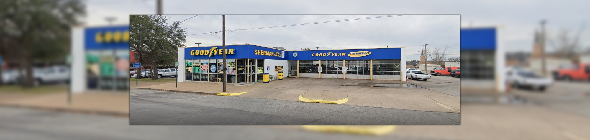 Sherman Tires & Service Shop Front